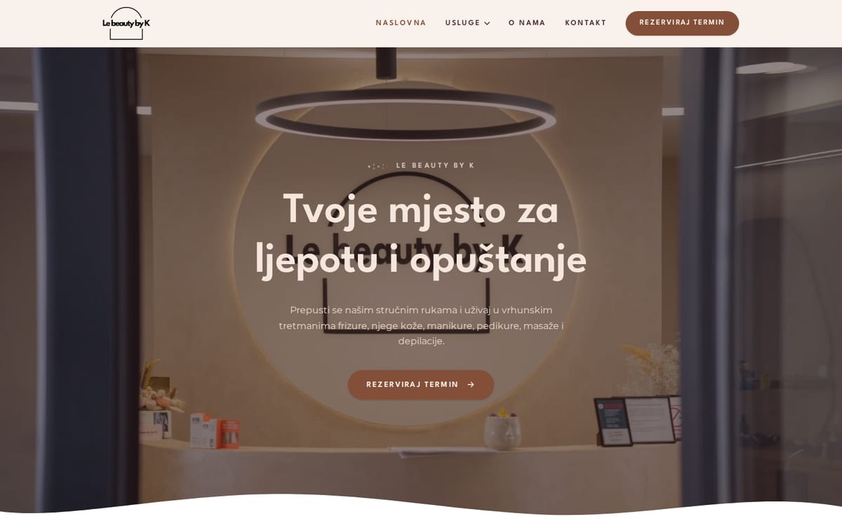 Naslovna stranica: Le Beauty by K