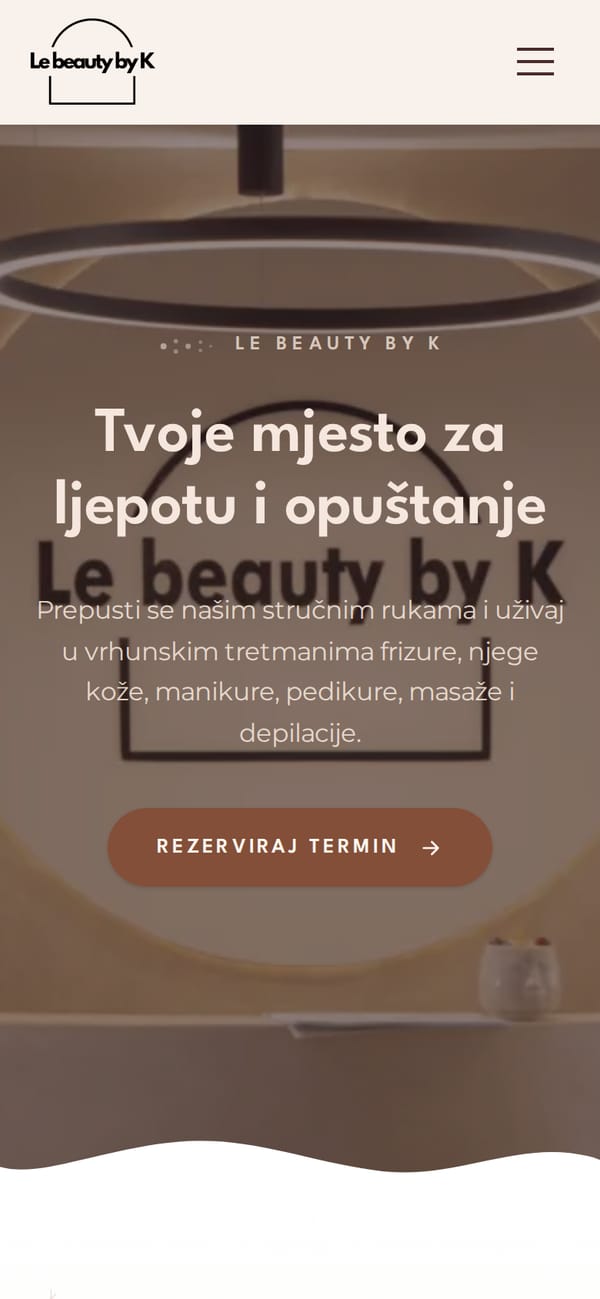 Mobilni prikaz: Le Beauty by K